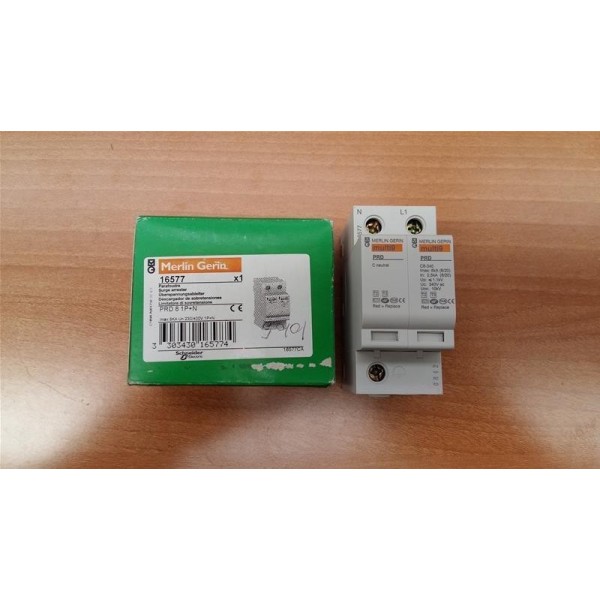 SCHNEIDER MERLIN GERIN 16577 PRD8 1P+N IN 2,5KA CL.2 TRAPS