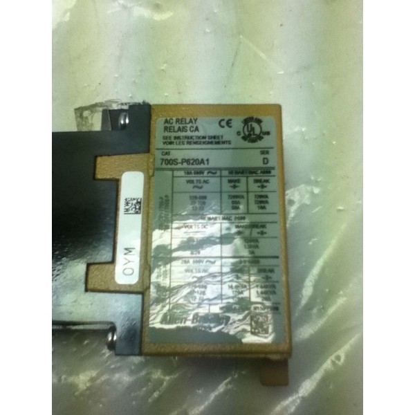 700S-P620A1 Series D Control Relay