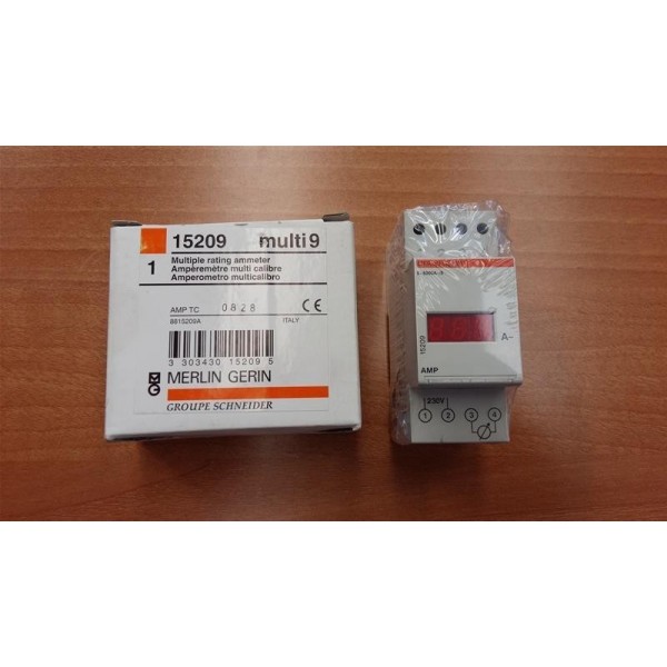 SCHNEIDER 15209 IAMP AMMETER DIGITAL 5/5000A INS. TA