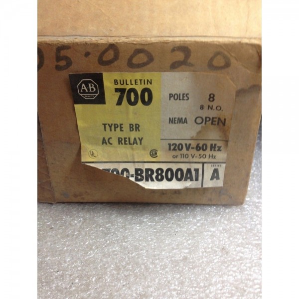 700-BR800A1 8 POLE RELAY
