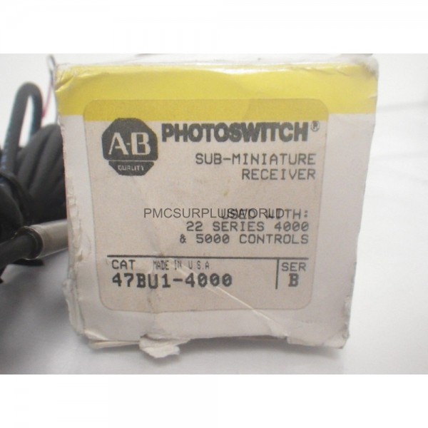 47BU1-4000 47BU14000 Allen Bradley Receiver SerB Sub-Miniature (New)