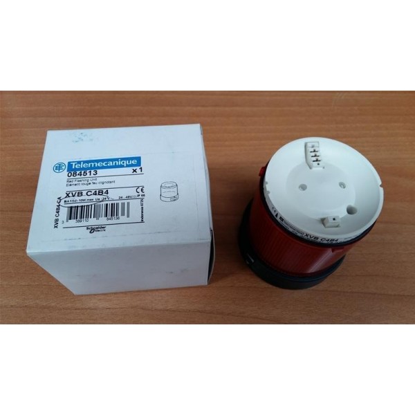 TELEMECANIQUE XVBC4B4 ELEMENT BRIGHT RED
