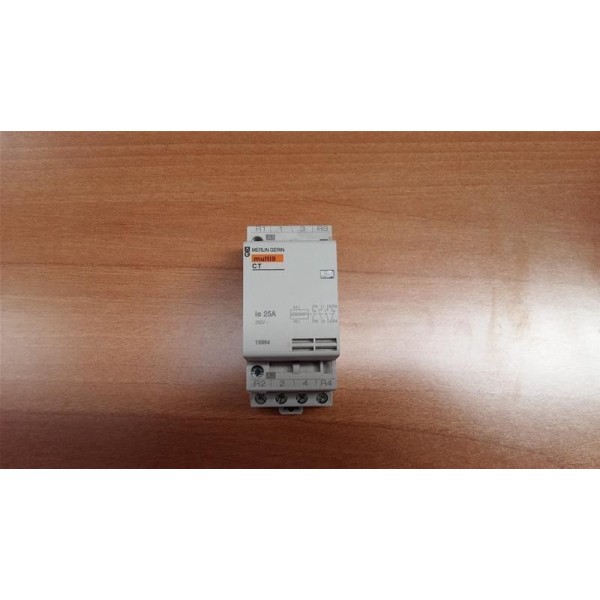 SCHNEIDER MERLIN GERIN 15964 CT CONTACTOR 4P 2NA+2NC 25A COM. 230V