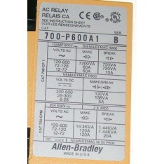 CONTROL RELAY 10 AMP MODEL 700-P600A1