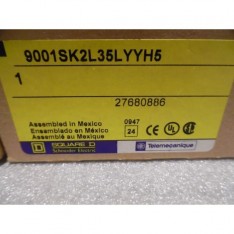 Square D Schneider Electric 9001SK2L35LYYH5 Push Button Switch Yellow NIB (2)