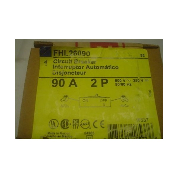 Qty 1 Square D / Schneider electric FHL26090 circuit breaker