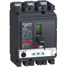 Schneider Electric LV429825 Circuit Breaker Compact NSX100F Micrologic 2.2M 100A