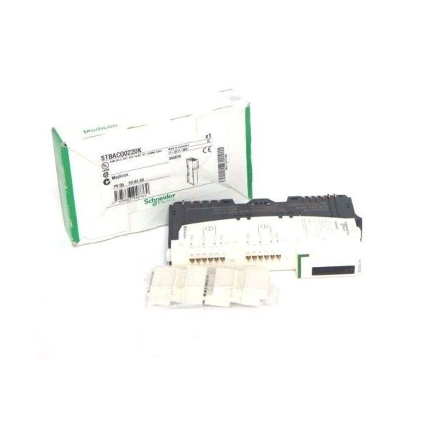 NIB SCHNEIDER ELECTRIC STBACO0220K ANALOG C OUT 2CH 16 BIT KIT CONNS, BASE