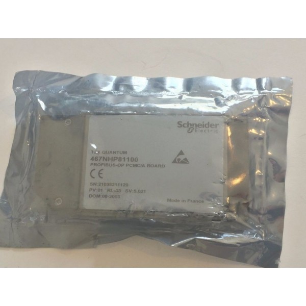 NEW Schneider Electric Modicon 467NHP81100 Profibus-DP PCMCIA Board, TSX Quantum