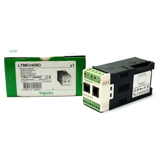 NIB SCHNEIDER LTMEV40BD EXPANSION MODULE TESYS T- 940492 24VDC LTM-EV40BD