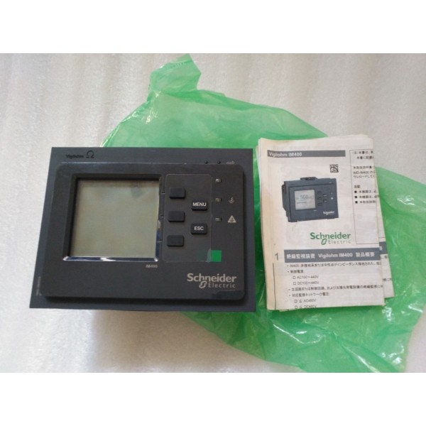Schneider Electric Vigilohm IM400 AC/DC IMD Insulation Monitoring Device New