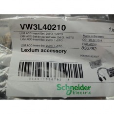 Schneider Electric VW3L40210 INSERT SET, 2XI/O, 1XSTO New Free Ship 836782