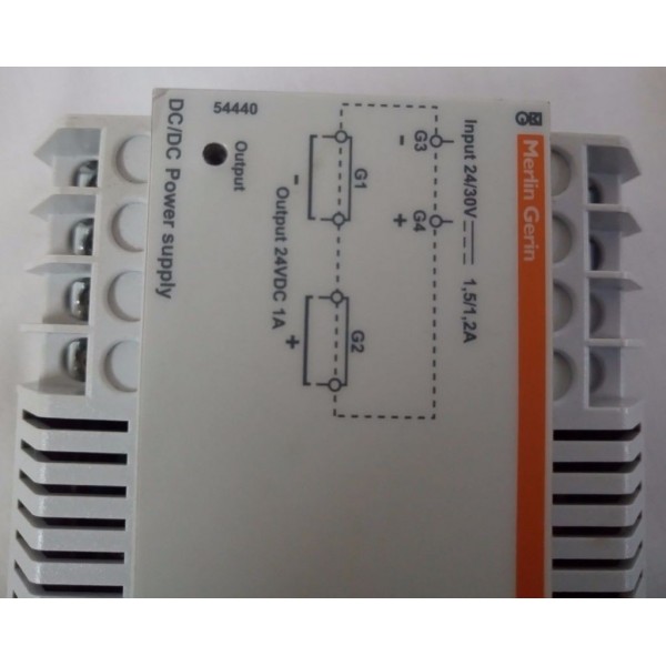 Schneider Electric/Merlin Gerin 54440 EXT DC/DC POWER SUPPLY 24/30V