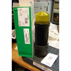 nib schneider electric xvbl8g8 yellow strobe beacon warning light