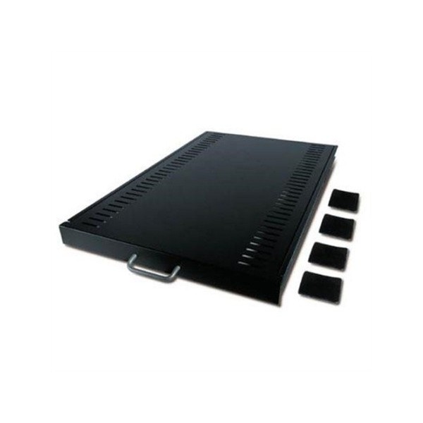 NEW APC AR8123BLK Schneider Electric Rack Shelf - 1U Wide Rack-mountable Black