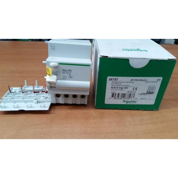 SCHNEIDER 26757 VIGI C60 4P 25A ID 30MA CL.A