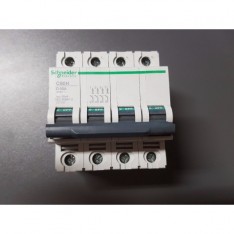 SCHNEIDER Merlin Gerin 25150 C60H 4P 50A CURVED D 10KA switch magnetorerm