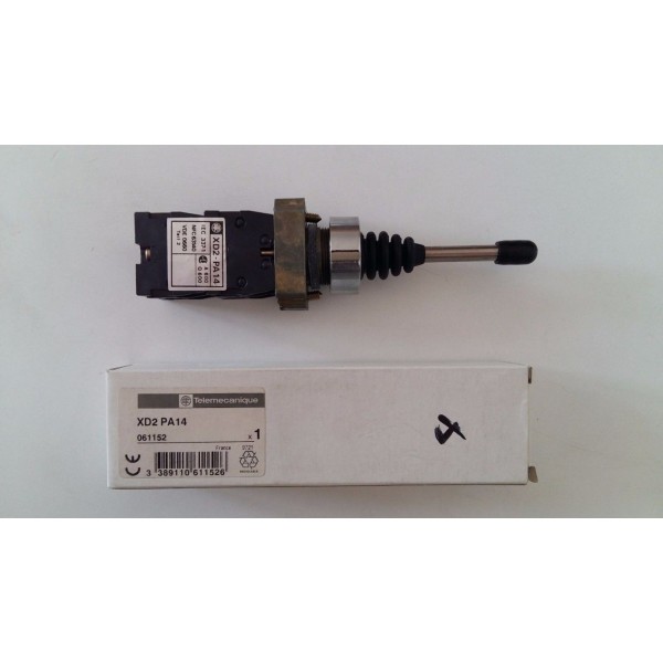 SCHNEIDER Telemecanique XD2PA14 Chrome Push Button SPST-NO Maintained