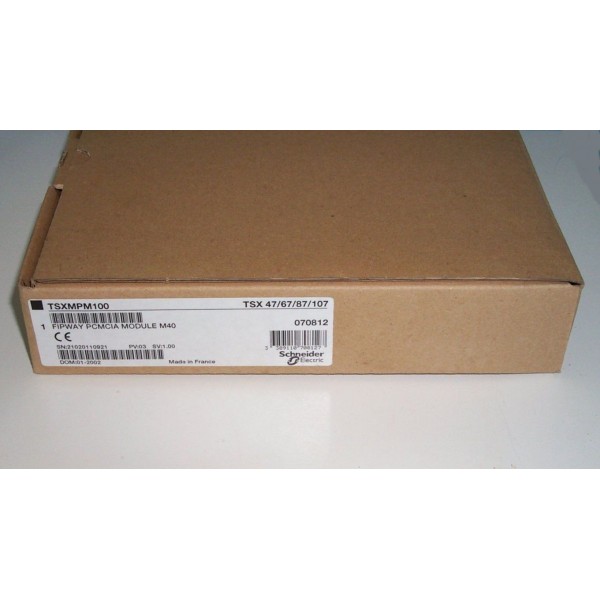 Schneider PLC TSXMPM100 TSX-MPM-100 M40 NIB