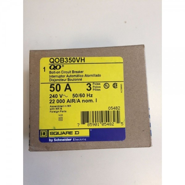 Schneider Electric / Square D QOB350VH Miniature Circuit Breaker