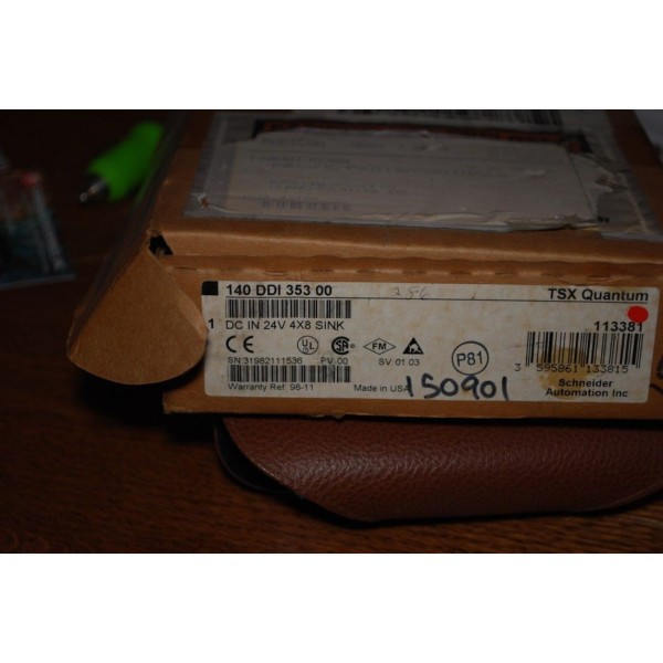 New Schneider 140 DDI 353 00 24 VDC IN TSX Quantum Modicon 140DDI35300C
