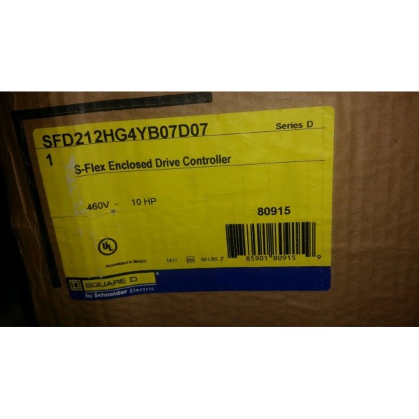 SCHNEIDER ELECTRIC SFD212HG4YB07D07 Variable Frequency Drive