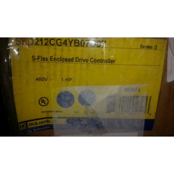 Enclosed Drive, By-pass/Contactor, Amp 2.1