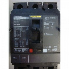 PowerPact HD 060 HDL36070 CIRCUIT BREAKER 600V 70A -- NEW