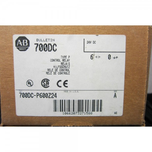 700DC-P600Z24 CONTROL RELAY 700DCP600Z24