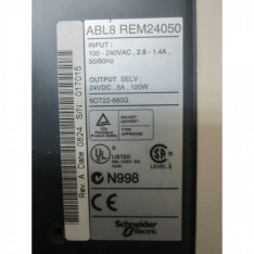 Power Supply ABL8REM24050 120W 5A 24VDC