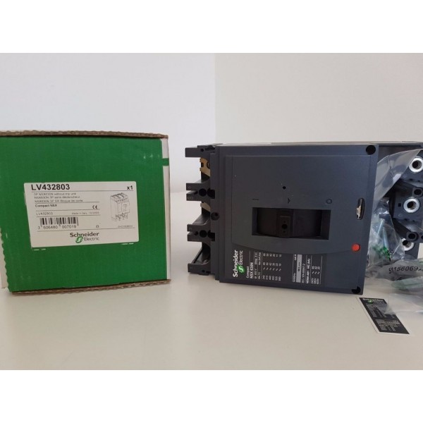 LV432803 circuit breaker Compact NSX630N 630A 3P without trip unit