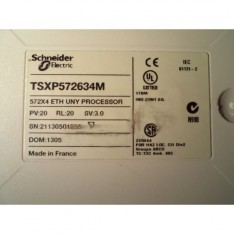 MODICON PREMIUM ETH PROCESSOR TSXP572634M TSX P572634M 572X4