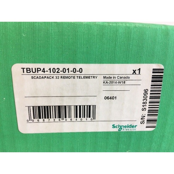 SCADAPack 32 Wireless TBUP4-102-01-0-0 NEW IN SEALED BOX!!!