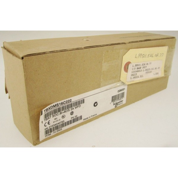 TELEMECANIQUE TBXDMS16C222 TBX7 CONTROL UNIT 8I 8OS 2A