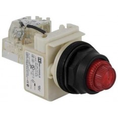 Push to Test Pilot Light Complete, Schneider Electric, 9001SKT38LRR31