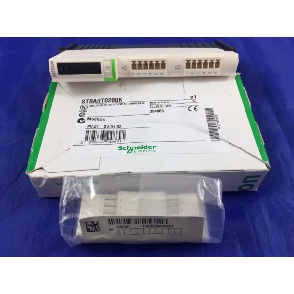 Modicon STBART0200K ART0200 Std Analog Input Kit STB 2 I 15bits + sign