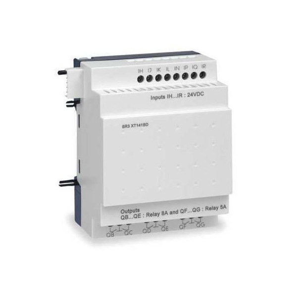 SR3XT141FU Expansion Module,8 Input,6 Relay Output