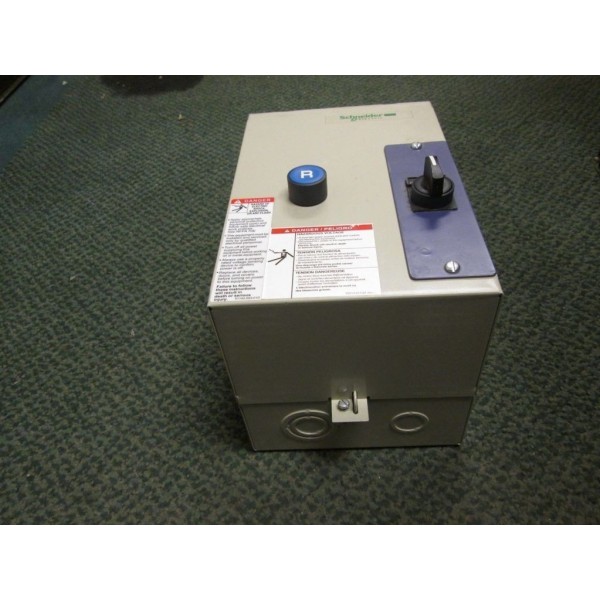 Enclosed Starter LC1D18 Solid state overload 9-13A 120V coil