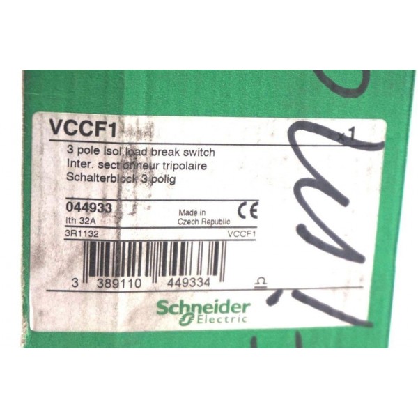 VCCF1 LOAD BREAK SWITCH