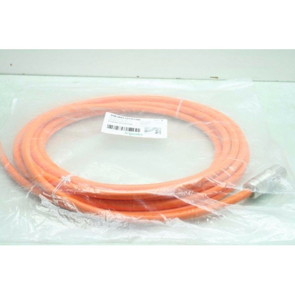 VW3M5101R100 Motor Cable, 10M, M23 Connector, Open Leads