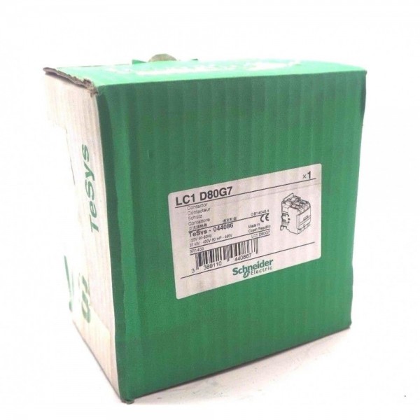 LC1-D80G7 CONTACTOR LC1D80G7