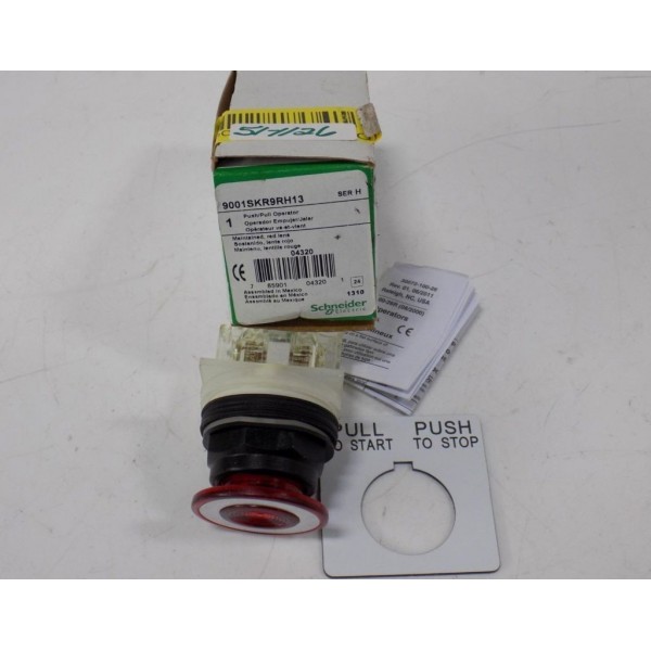 PUSH/PULL OPERATOR 9001SKR9RH13 NIB