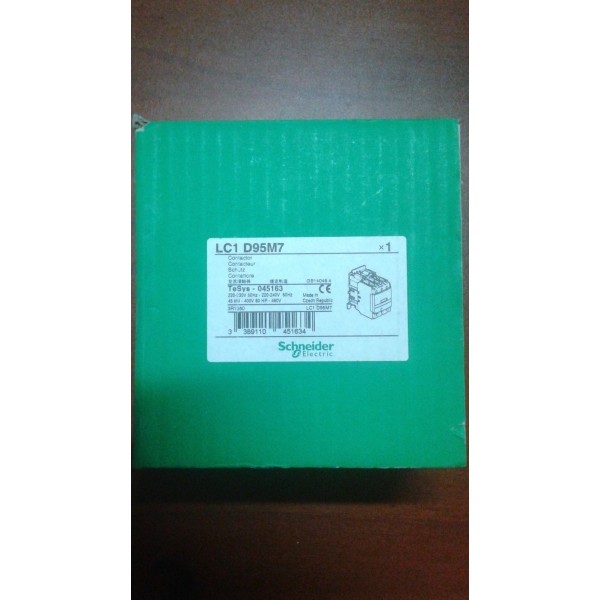 LC1D95M7 Contactor 220V coil TeSys - 045163