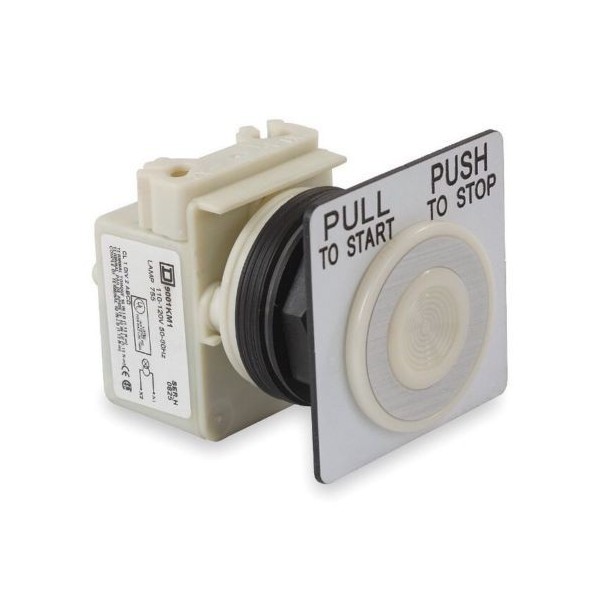 9001SKR9P1W Illuminated Push Button Operator