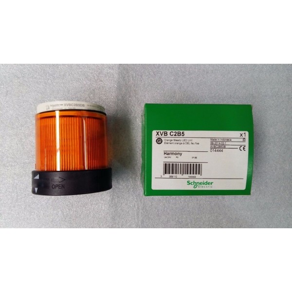 XVBC2B5 Illuminated Orange Lens w- Integrated LED