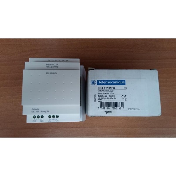 TELEMECANIQUE SR3XT101FU MODULE LOG XT 10 I-O 100-240V