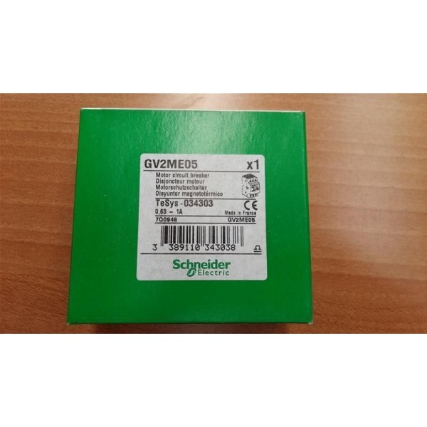 GV2ME05 SWITCH MOTOR PROTECTION 0,63-1 A