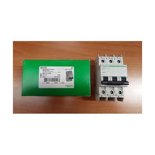 60170 INT. AUT. C60N 3P 2A C UL/CSA