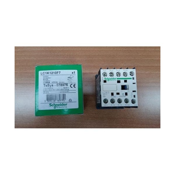 LC1K1210F7 CONTACTOR K 3P NO LIVES 110V 50 60HZ