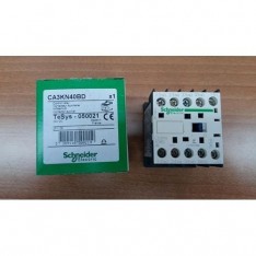 CA3KN40BD Contactor 4 NO DIN Rail 600 VAC 24 VDC contactor AUX